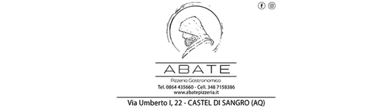 Banner Abate Pizzeria Gastronomica 637 per 177 pixel aggiornato 2024